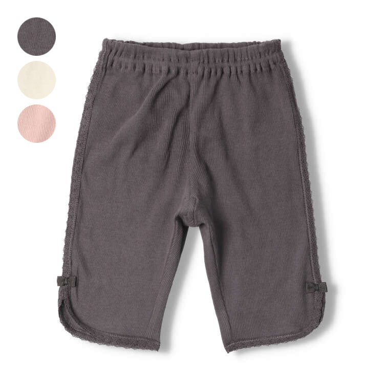 キュートで快適！キッズズーのリボン・レース付きハーフパンツ