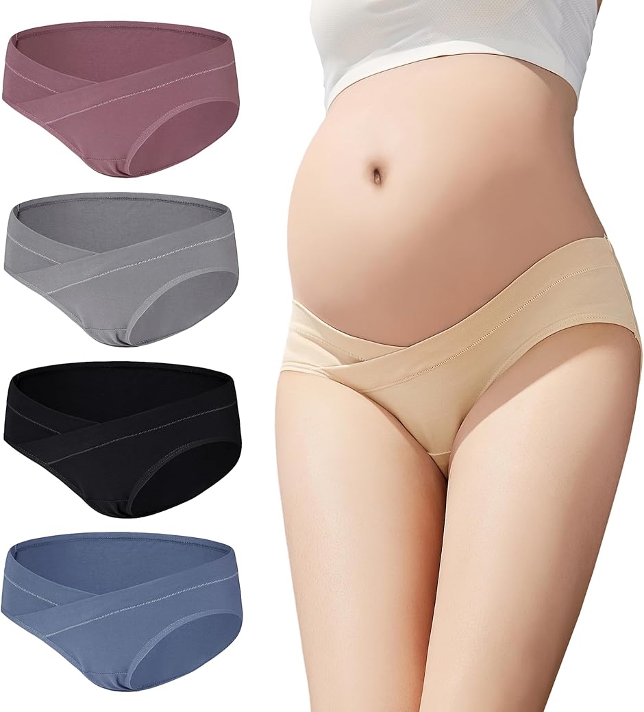 快適でおしゃれなマタニティショーツ！V字型デザインで美しいシルエットを実現